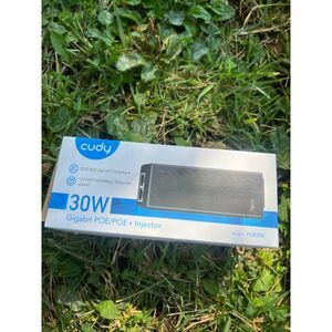 Cudy POE200 30W Gigabit POE Injector Adapter 30W 802.3 at/af 10/100/1000Mbps